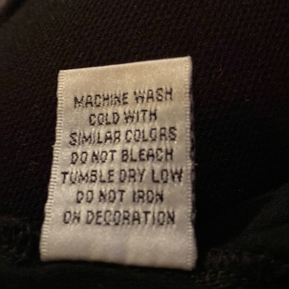 R & B Collections Vintage Black Top with Rhinestones - Picture 5 of 7